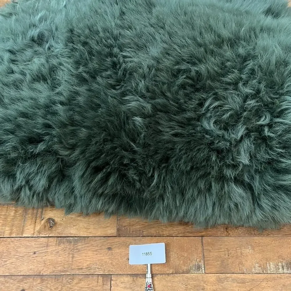 Handmade Genuine Mongolian Lamb Fur Pillow Shams 18